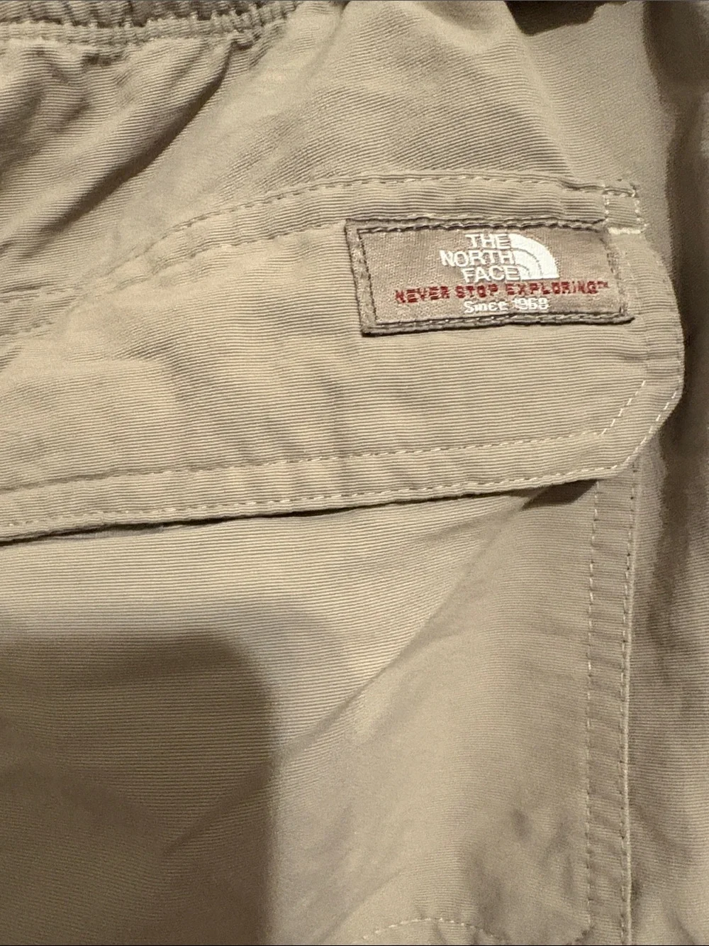 The North Face Men’s Cargo Zip-Off Pants — Tan